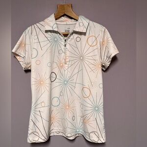 IZOD XFG Golf SHIRT Medium WOMEN M